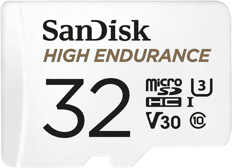 Карта памяти SanDisk 32Gb MicroSD High Endurance + adapter SD (SDSQQNR-032G-GN6IA) - фото 1
