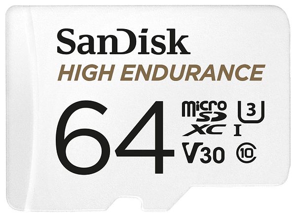 Карта памяти SanDisk High Endurance 64Gb MicroSD XC Video Class 30 SDSQQNR-064G-GN6IA