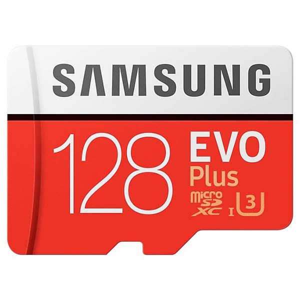 Карта памяти Samsung microSDHC EVO+ 128Gb+SD adapter (MB-MC128HARU)