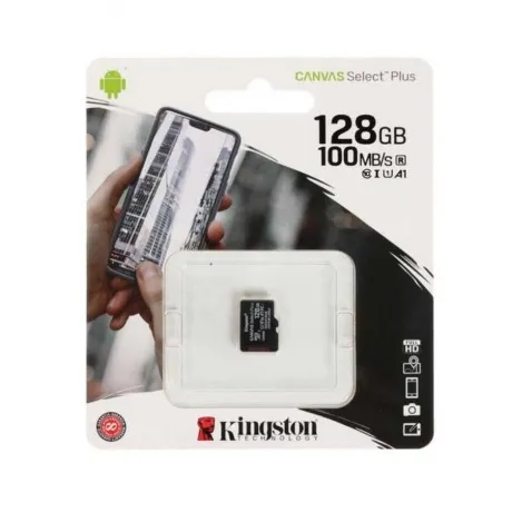 Карта памяти Kingston microSDXC 128Gb Class10 SDCS2/128GBSP w/o ...