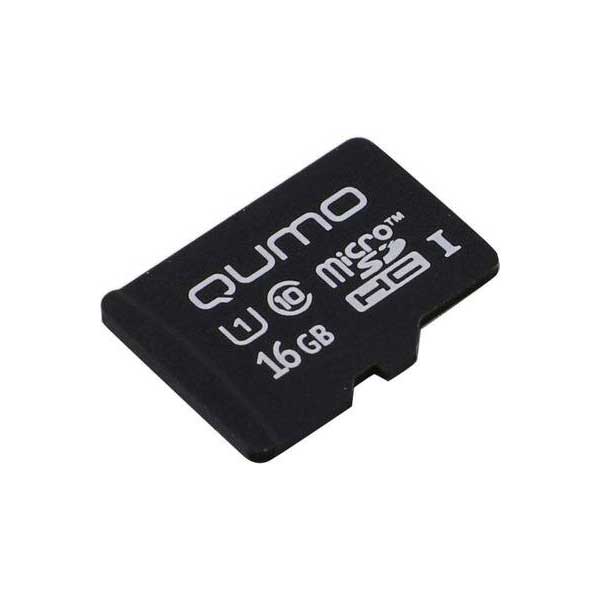 Карта памяти Qumo microSDHC 16Gb Class 10 UHS-I - фото 1