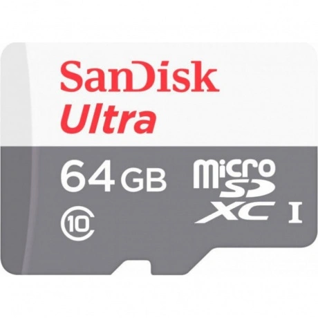 Карта памяти SanDisk microSDXC Ultra 64Gb Class 10 (SDSQUNR-064G...