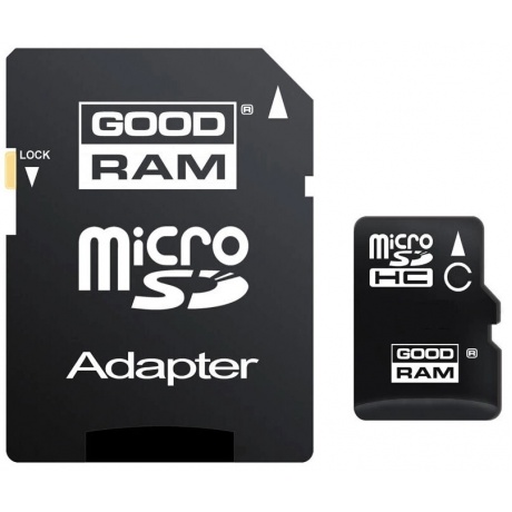 Карта памяти GoodRam micro SDHC 16Gb + Reader W/A (M1A4-0160R12) - фото 2
