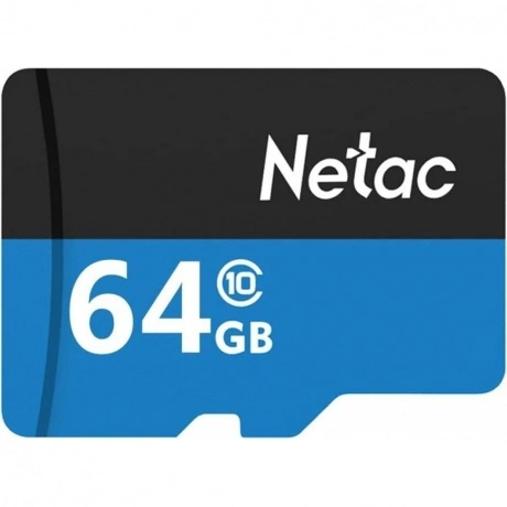 Карта памяти Netac microSD P500 64Gb (NT02P500STN-064G-R)