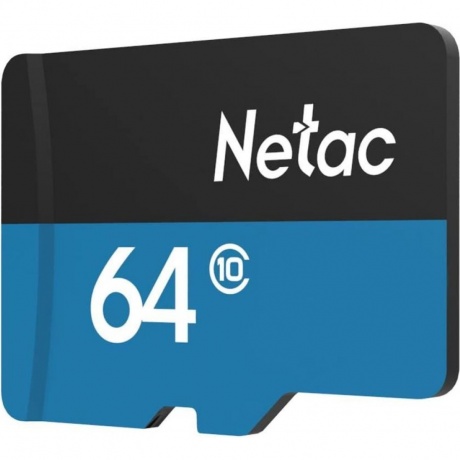 Карта памяти Netac microSD P500 64Gb (NT02P500STN-064G-R) - фото 5