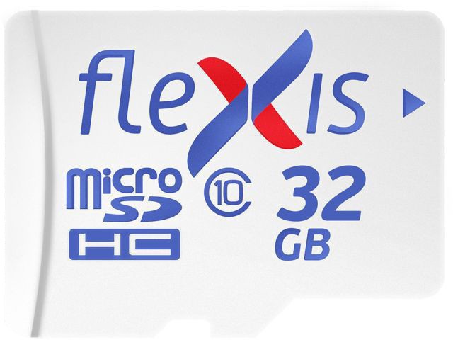 Карта памяти Flexis MicroSDHC 32Gb Class 10 U1 FMSD032GU1 - фото 1