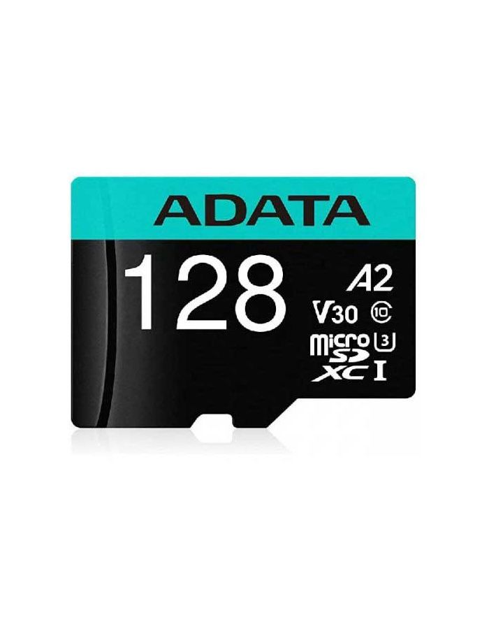 Карта памяти A-Data Micro SDXC 128GB (AUSDX128GUI3V30SA2-RA1) цена и фото