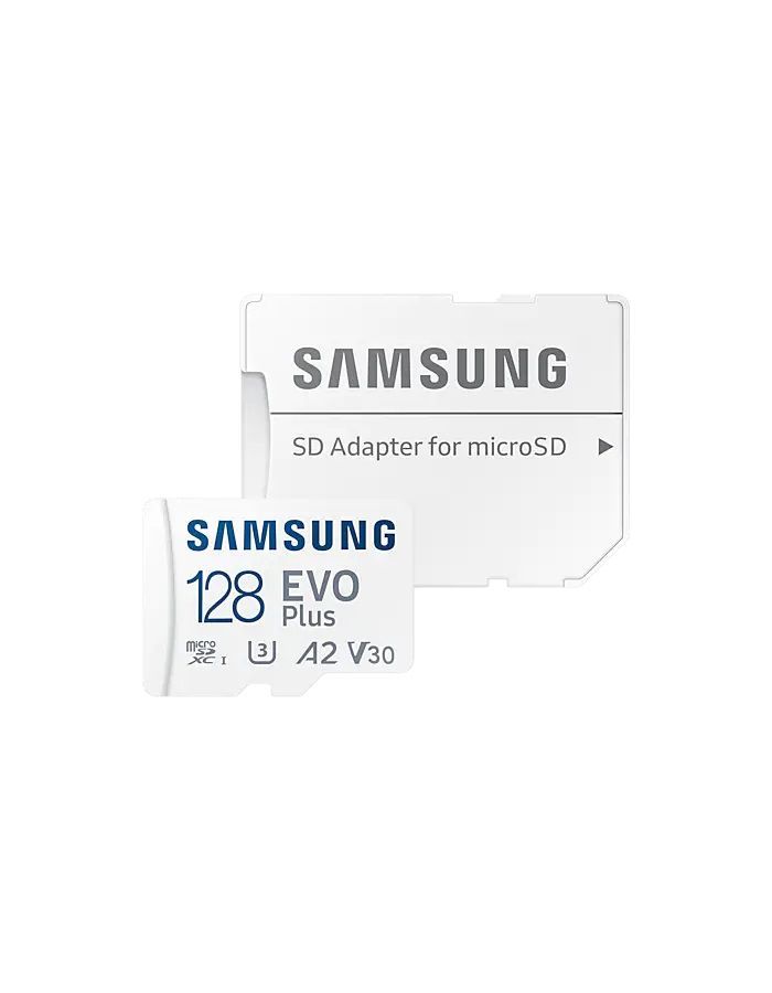 цена Карта памяти Samsung MB-MC128KARU 128Gb microSDHC Evo Plus + SD адаптер