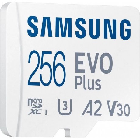 Карта памяти Samsung MB-MC256KARU 256Gb microSDXC Evo Plus + SD адаптер - фото 3