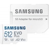 Карта памяти Samsung MB-MC512KARU 512Gb microSDXC Evo Plus + SD ...