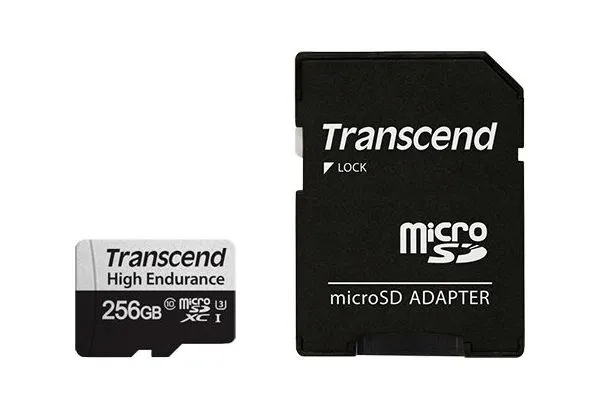 Карта памяти Transcend microSD 256GB (TS256GUSD350V) w/ adapter - фото 1