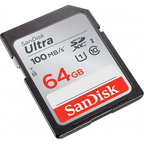 Карта памяти SanDisk SDXC UHS-I 64GB SDSDUNR-064G-GN3IN - фото 2