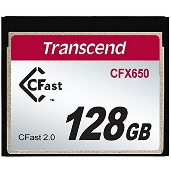 Карта памяти Transcend CFX650 128Gb (TS128GCFX650) - фото 1