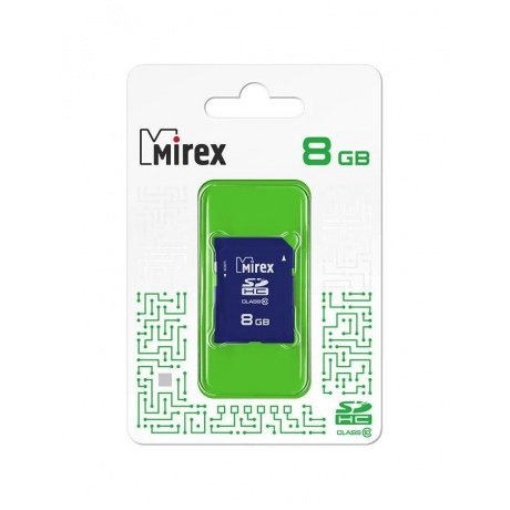 Карта памяти SD 8GB Mirex SDHC Class 10 (13611-SD10CD08) - фото 2