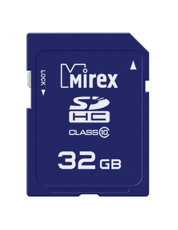 Карта памяти SD 32GB Mirex SDHC Class 10 (13611-SD10CD32) - фото 1
