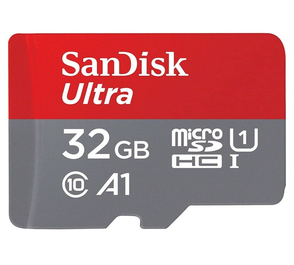 цена Карта памяти SanDisk microSDHC 32GB (SDSQUA4-032G-GN6MN)
