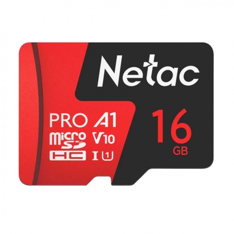 Карта памяти Netac microSDHC P500 Pro 16GB (NT02P500PRO-016G-S) - фото 1