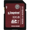 Карта памяти SDHC Kingston SDHC 32Gb UHS-I Class U3 V90 (SDR2/32...