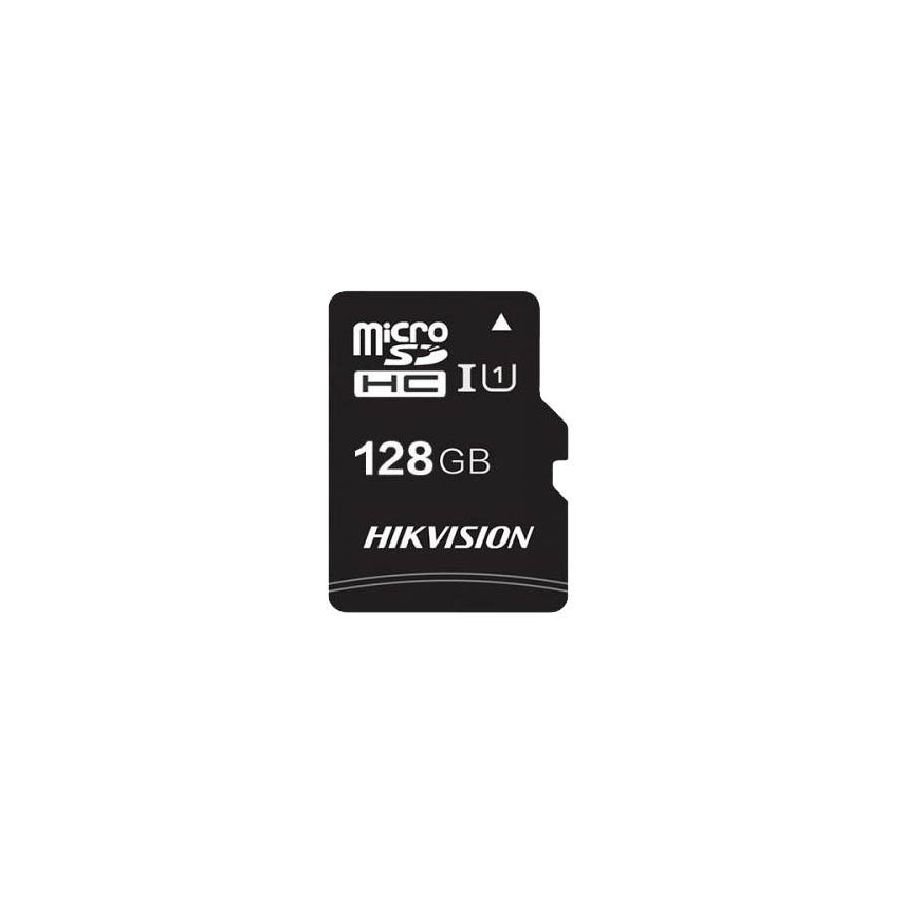 цена Карта памяти microSDHC Hikvision 128GB HS-TF-C1(STD)/128G/Adapter)