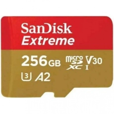 Карта памяти SanDisk Extreme microSD UHS I Card 256GB SDSQXAV-25...
