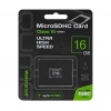 Карта памяти QUMO MicroSDHC 16Gb Сlass 10 UHS-I (QM16GMICSDHC10U...