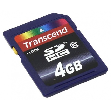 Карта памяти Transcend SDHC 4GB Class 10 (TS4GSDHC10) - фото 3