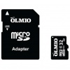 Карта памяти OLMIO microSDHC 32GB Class 10 UHS-I c адаптером
