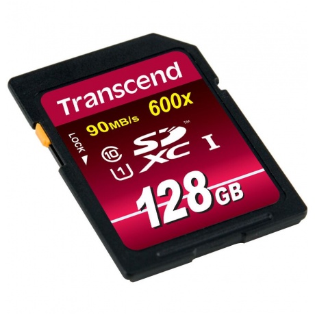 Карта памяти Transcend 128GB SDXC Class 10 UHS-I 600x (Ultimate) (TS128GSDXC10U1) - фото 3