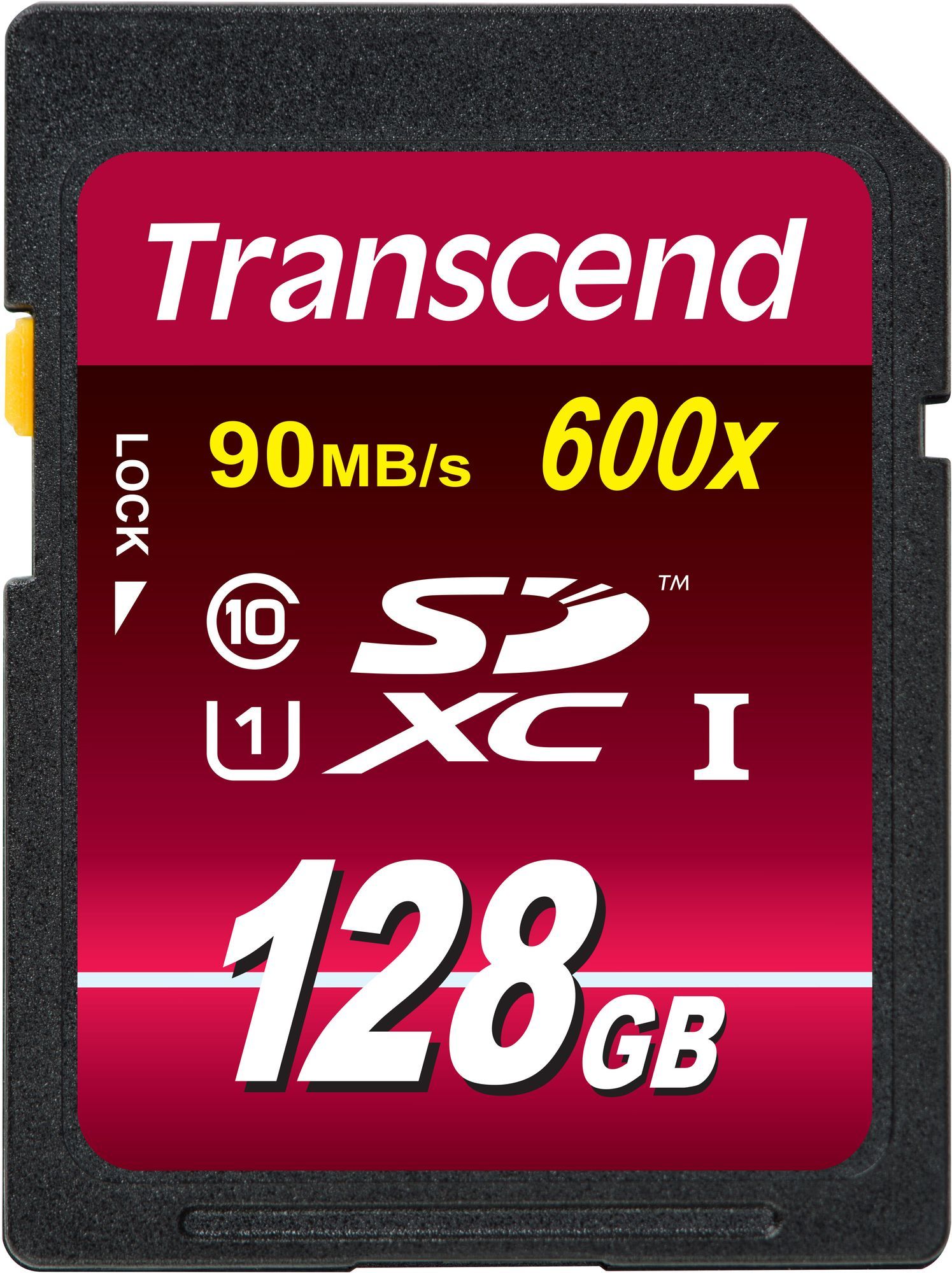 Карта памяти Transcend 128GB SDXC Class 10 UHS-I 600x (Ultimate) (TS128GSDXC10U1)