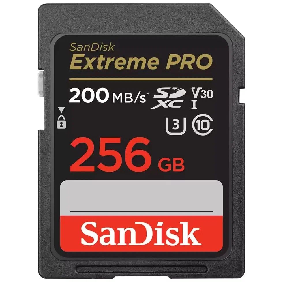 Карта памяти SanDisk SDXC 256GB UHS-1 (SDSDXXD-256G-GN4IN) sandisk карта памяти sdxc 1tb uhs i sdsdxxd 1t00 gn4in sandisk