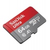 Карта памяти SanDisk MICRO SDHC 64GB UHS-I (SDSQUAB-064G-GN6MN)