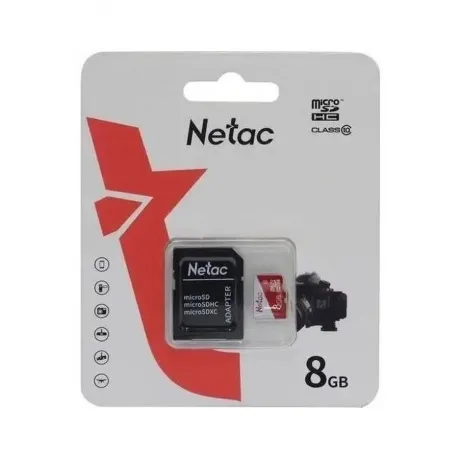 Карта памяти microSDHC 8GB Netac P500 ECO (NT02P500ECO-008G-R) (...