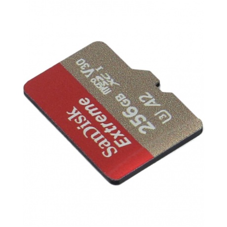 Карта памяти SanDisk SDSQXA1-256G-GN6MN 256 ГБ MicroSDXC Extreme UHS-I U3 V30 - фото 1