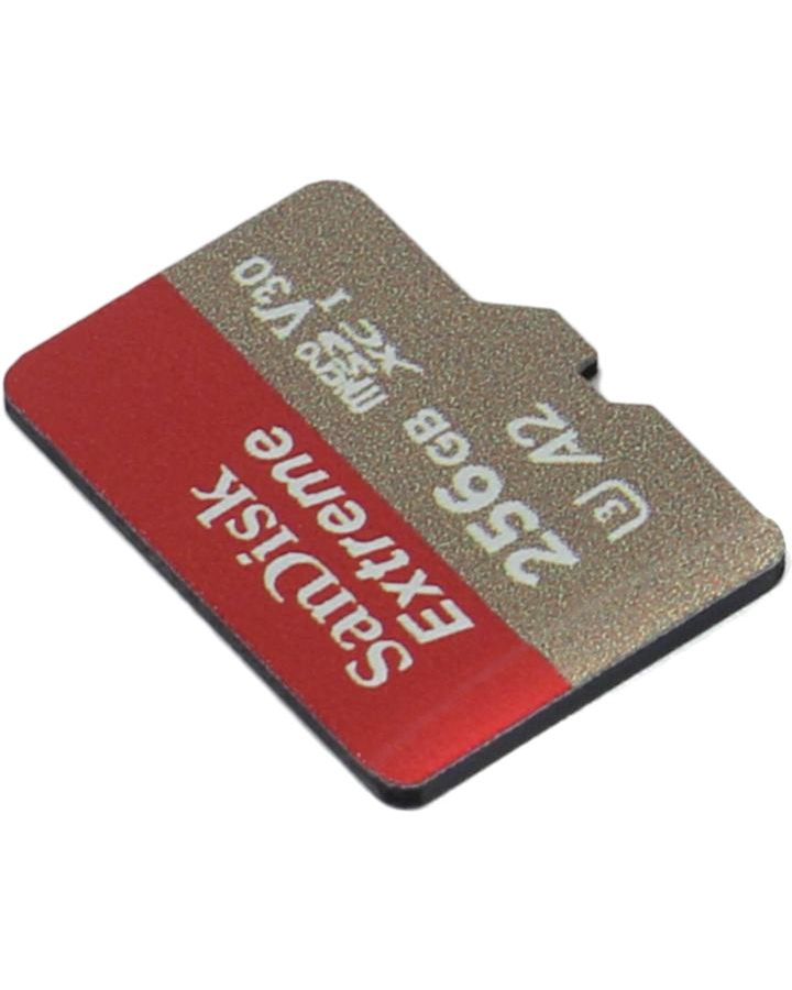Карта памяти SanDisk SDSQXA1-256G-GN6MN 256 ГБ MicroSDXC Extreme UHS-I U3 V30 карта памяти 128gb sandisk extreme micro secure digital xc class 10 uhs i a2 c10 v30 u3 sdsqxaa 128g gn6mn