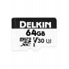 Карта памяти microSD Delkin 64GB Hyperspeed UHS-I SDXC microSD c...