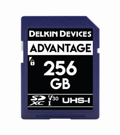 Карта памяти SD Delkin 256GB Advantage UHS-I SDXC