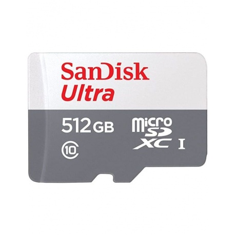 Карта памяти SanDisk Ultra microSDXC 512GB 100MB/s SDSQUNR-512G-GN3MN - фото 1