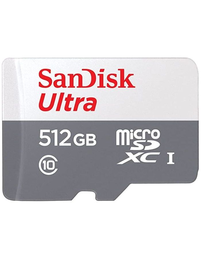 Карта памяти SanDisk Ultra microSDXC 512GB 100MB/s SDSQUNR-512G-GN3MN
