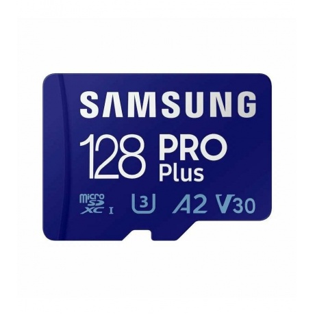 Карта памяти Samsung Micro SDXC PRO Plus 128GB (MB-MD128KB) - фото 1