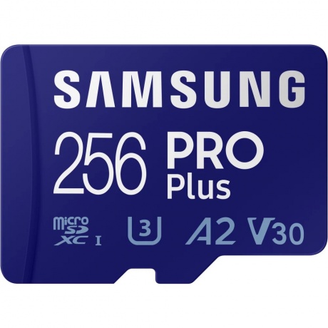 Карта памяти Samsung Micro SDXC PRO Plus 256GB (MB-MD256KB) - фото 1