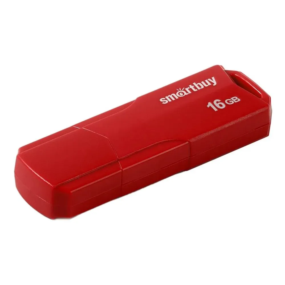 Карта памяти SmartBuy 16GB CLUE Red (SB16GBCLU-R) - фото 2
