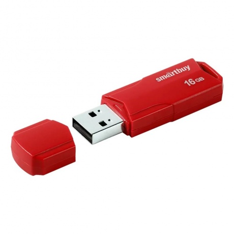 Карта памяти SmartBuy 16GB CLUE Red (SB16GBCLU-R) - фото 3