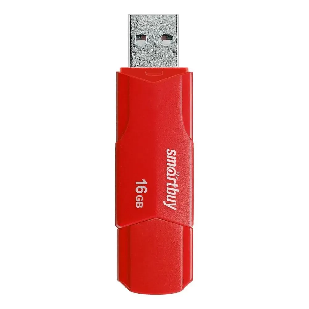Карта памяти SmartBuy 16GB CLUE Red (SB16GBCLU-R) - фото 4