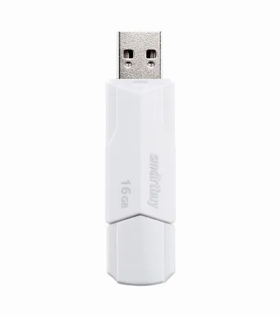 Карта памяти SmartBuy 16GB CLUE White (SB16GBCLU-W)