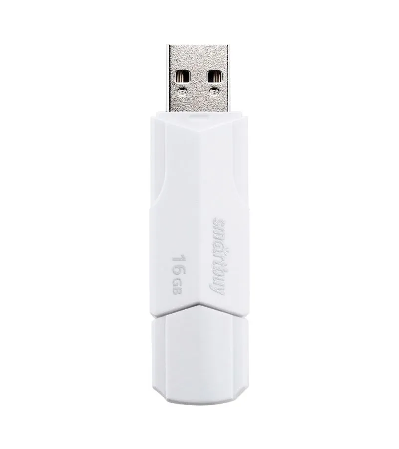 Карта памяти SmartBuy 16GB CLUE White (SB16GBCLU-W) - фото 1