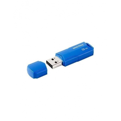 Карта памяти SmartBuy 32GB CLUE Blue (SB32GBCLU-BU) - фото 2