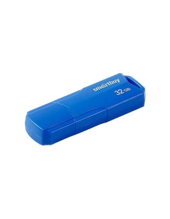 Карта памяти SmartBuy 32GB CLUE Blue (SB32GBCLU-BU) - фото 1