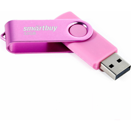 Карта памяти SmartBuy 32GB Twist Pink (SB032GB2TWP) - фото 3