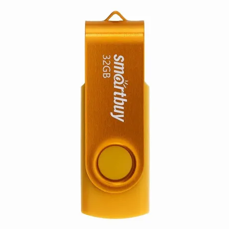 Карта памяти SmartBuy 32GB Twist Yellow (SB032GB2TWY)