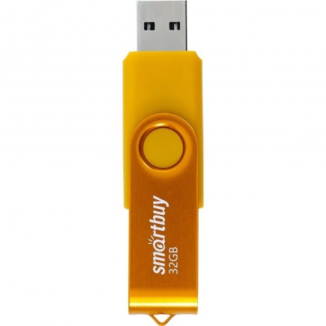Карта памяти SmartBuy 32GB Twist Yellow (SB032GB2TWY) - фото 2